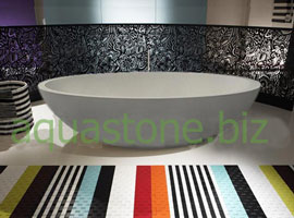 limestone bathtube