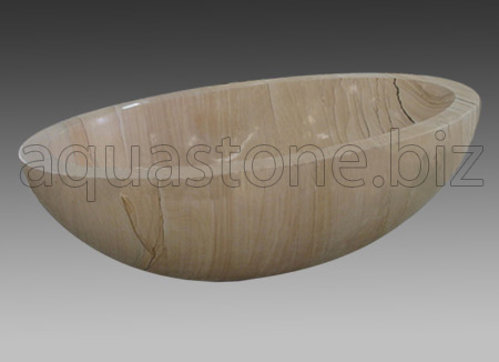 bathtube made out of sandstone