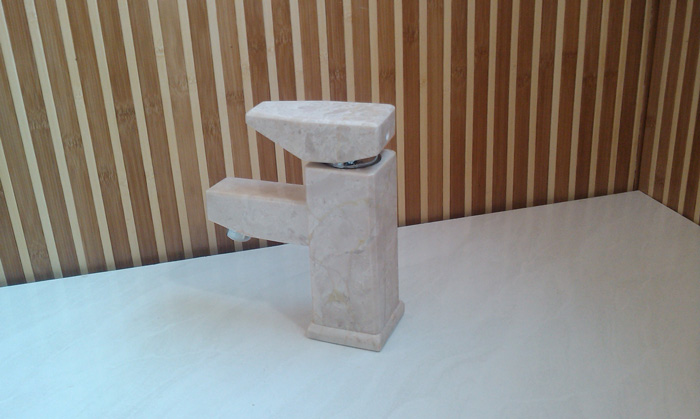 natural stone (marble) bathroom faucet