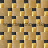 colour metal and onyx mosaic