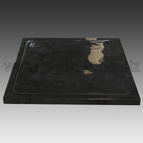 black granite shower tray