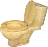honey onyx stone toilet