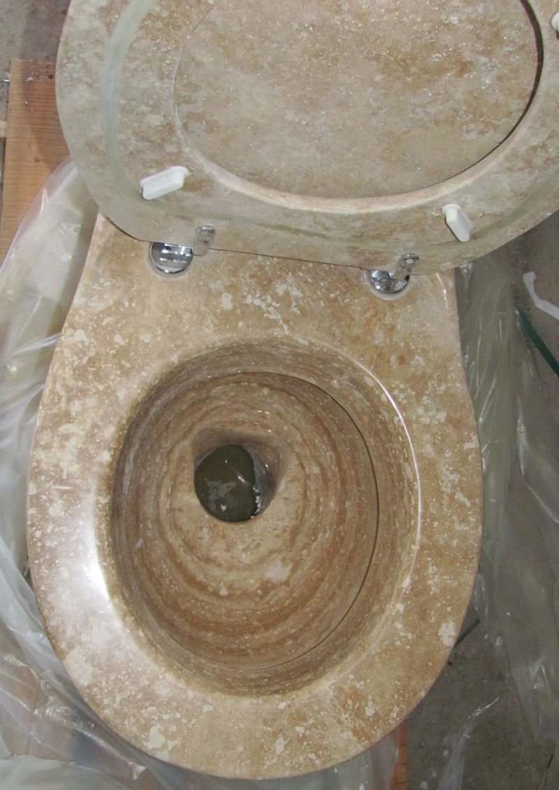 sanitary ware from natural stone